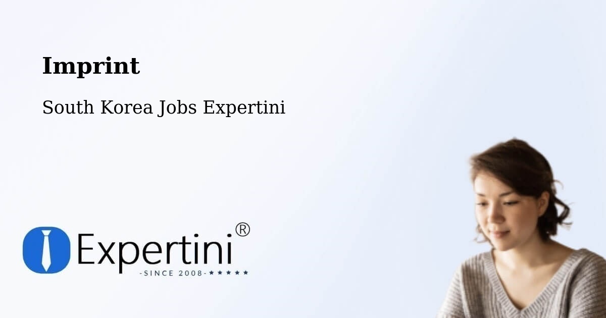 Imprint – Hwaseong Si - South Korea Jobs Expertini